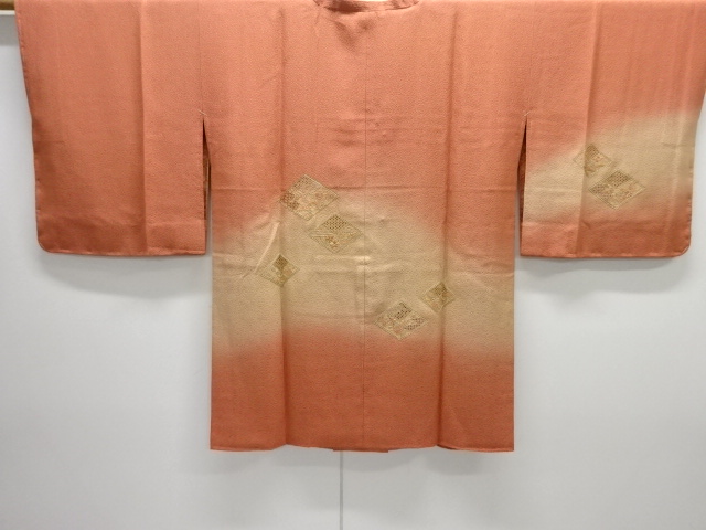 JAPANESE MICHIYUKI COAT / UNUSED / EMBROIDERY / RHOMBUS & TREASURE